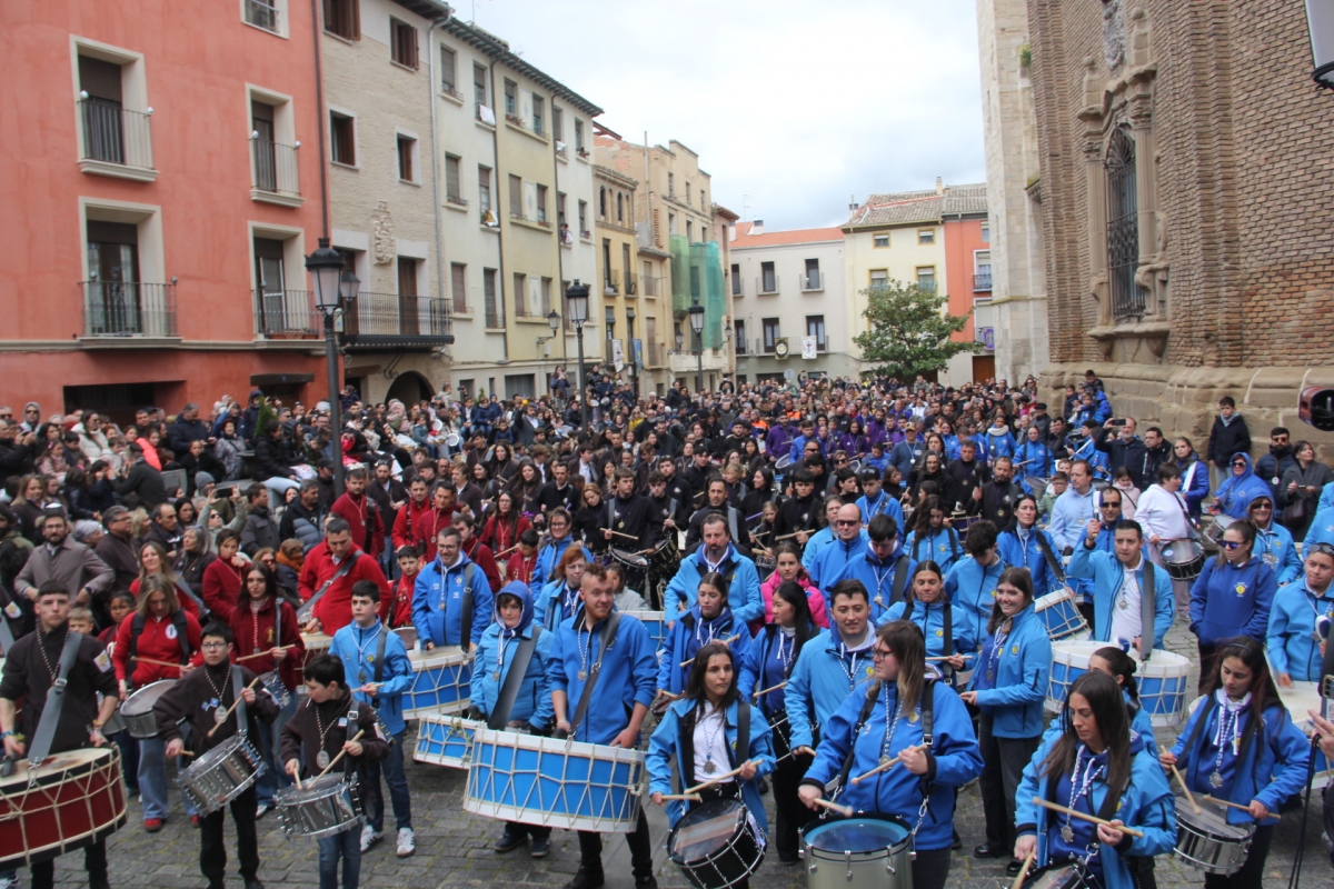 [GALERIA] Tudela vive una multitudinaria Rompida de la Hora 