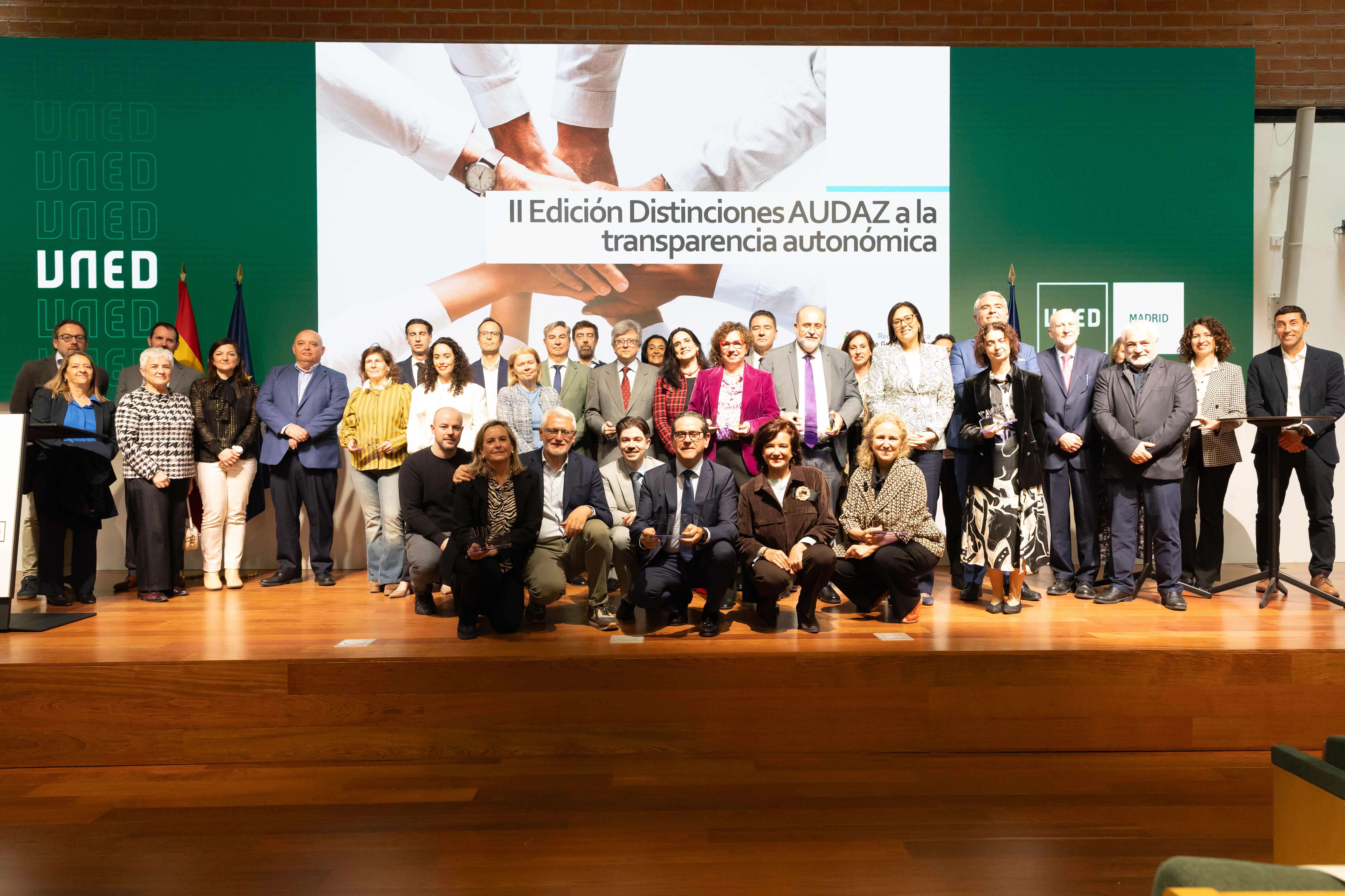 Navarra recibe un galardón ‘Audaz’ por sus buenas prácticas en evaluación de políticas de transparencia