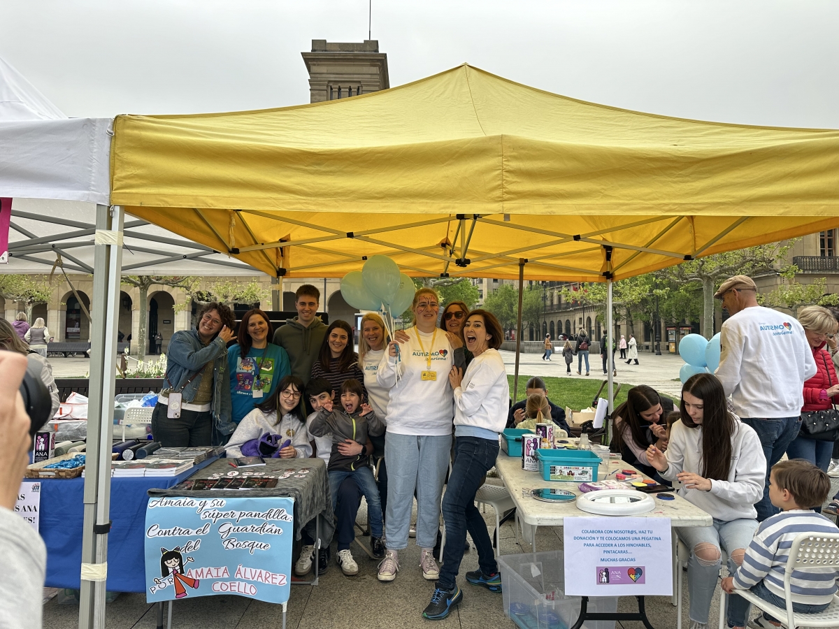 Pamplona se vuelca con el Día Mundial del Autismo 