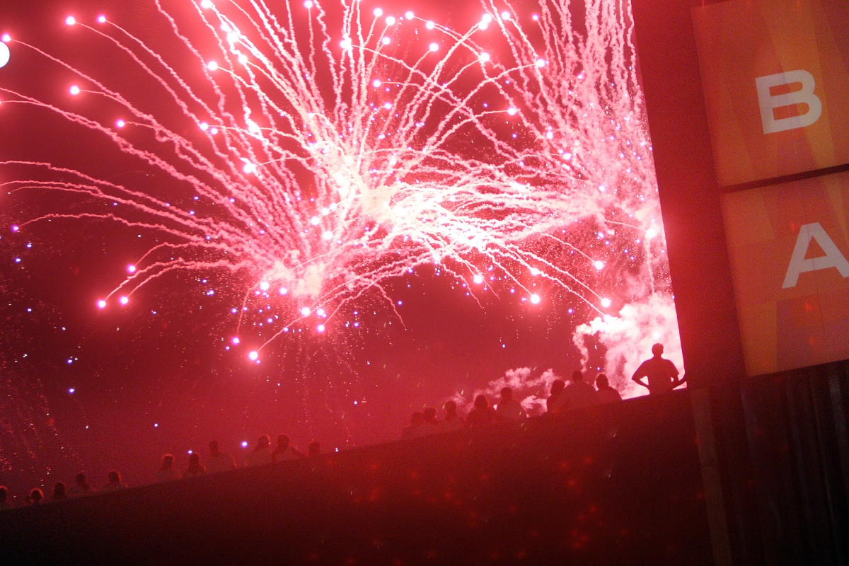 Baluarte abrirá su terraza en San Fermín 2026 para disfrutar de los fuegos artificiales
