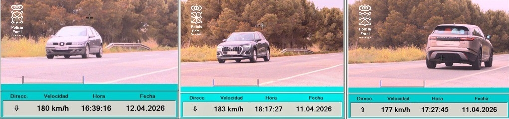 Balance seguridad vial fin de semana: 38 accidentes atendidos por la Policía Foral, con 7 heridos