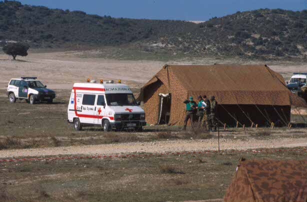 Piden explicaciones a Defensa por un accidente durante unas maniobras: hay dos militares hospitalizados en Zaragoza