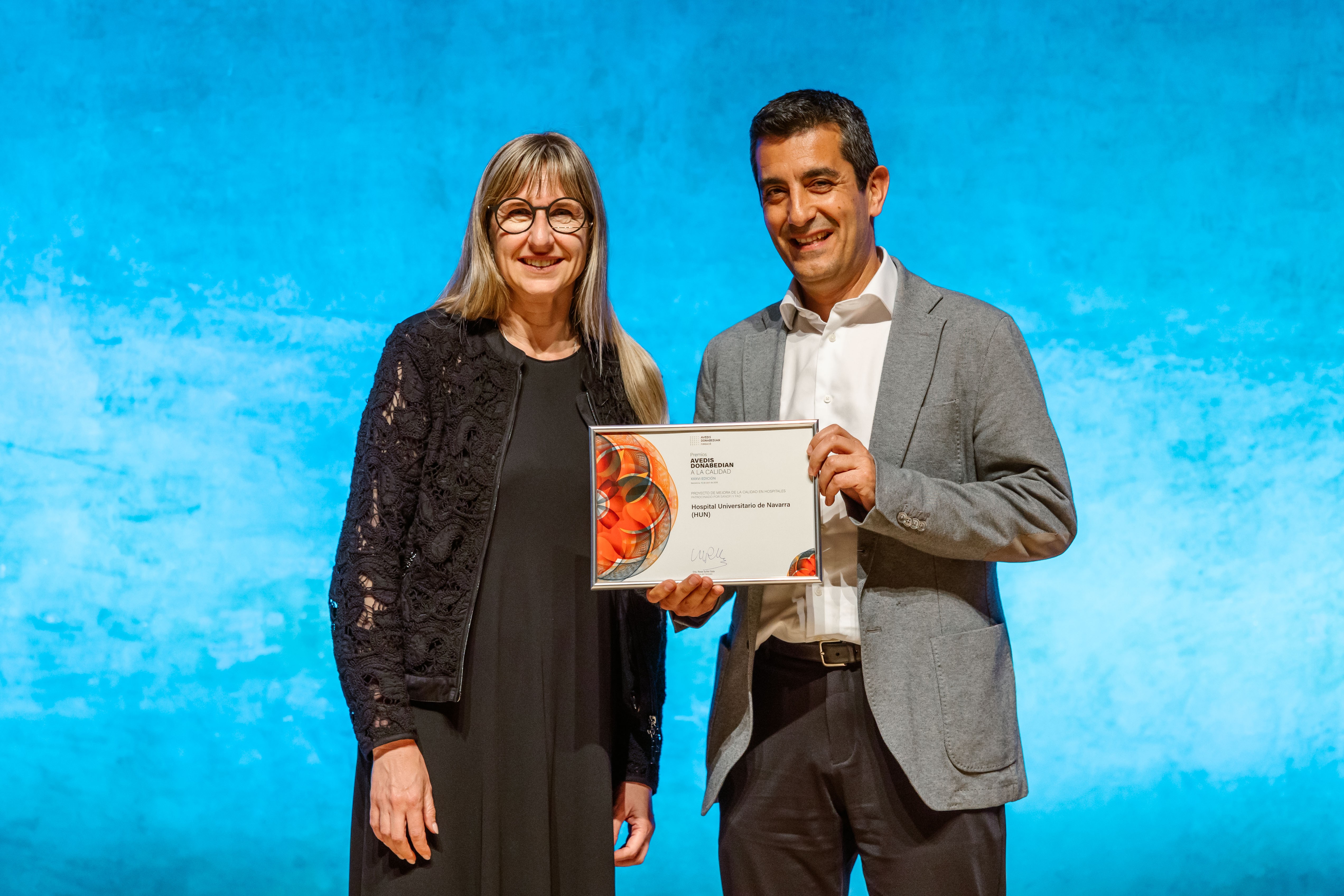 Una iniciativa para prevenir el deterioro de mayores ingresados en el HUN recibe un premio a la calidad asistencial