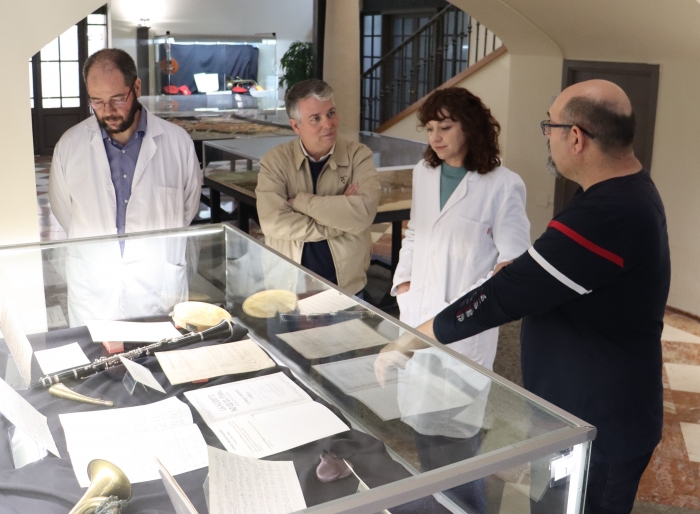 Tudela descubre su patrimonio sonoro en una exposición que recorre la música desde el siglo XII