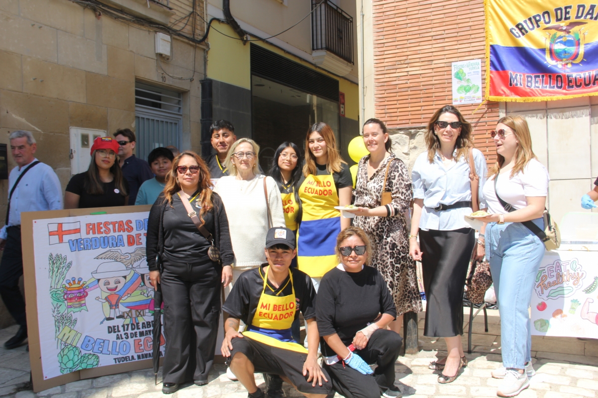 [GALERIA] Tudela saborea Ecuador con acento local en una degustación con cientos de asistentes