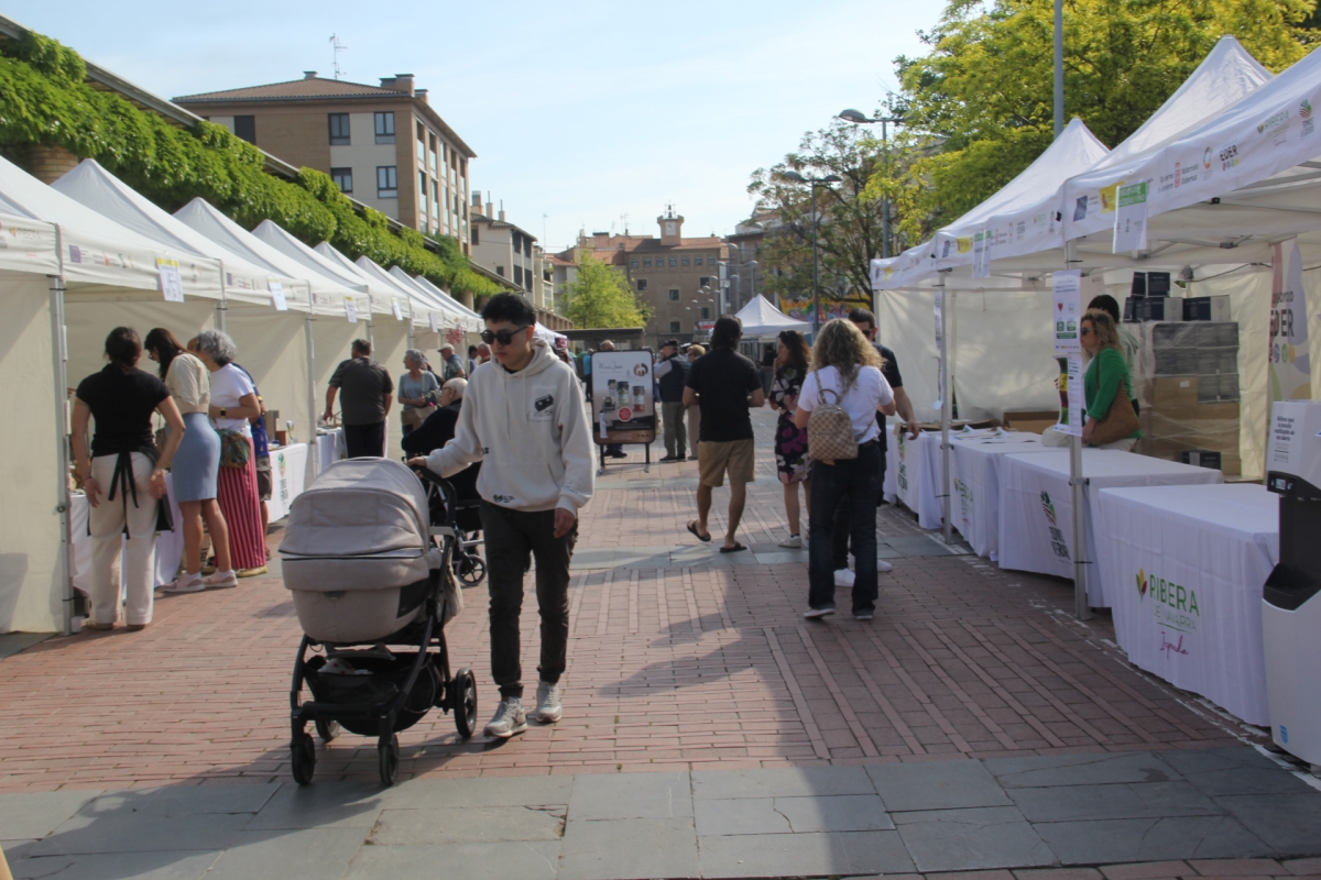 [GALERIA] Tudela celebra su huerta con una feria que une gastronomía, tradición y sostenibilidad