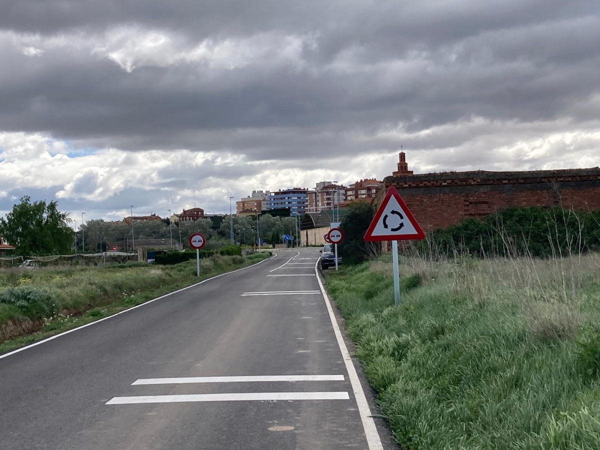 El Gobierno de La Rioja finaliza la mejora de la carretera entre Calahorra y Murillo para reforzar la seguridad vial