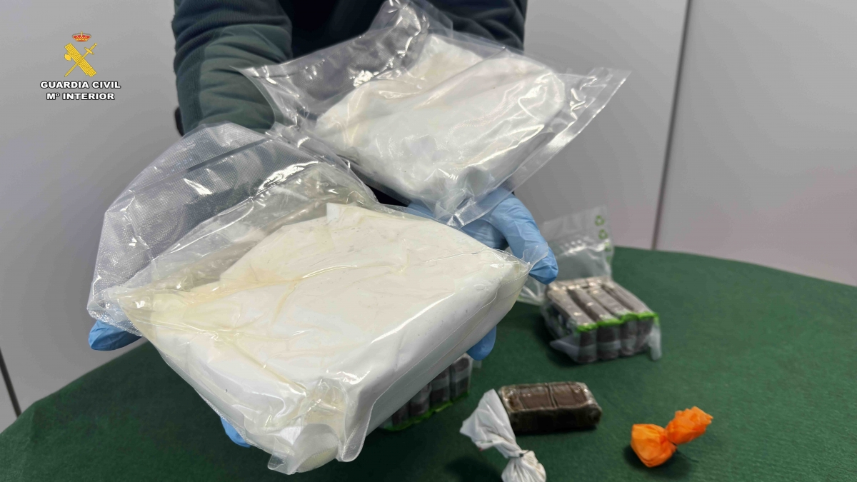 Incautan droga valorada en más de 100.000 euros en un control en La Rioja Oriental