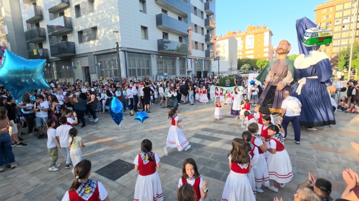 San Jorge celebra este sábado su Día del Barrio con migas, txupinazo, comida popular y música hasta la noche