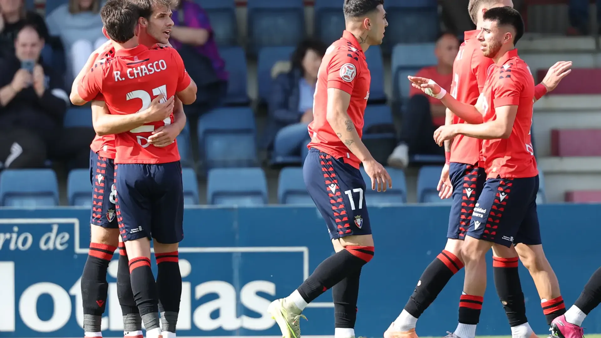 Osasuna Promesas se impone al Arenteiro con un gol de Ander Yoldi (1-0)