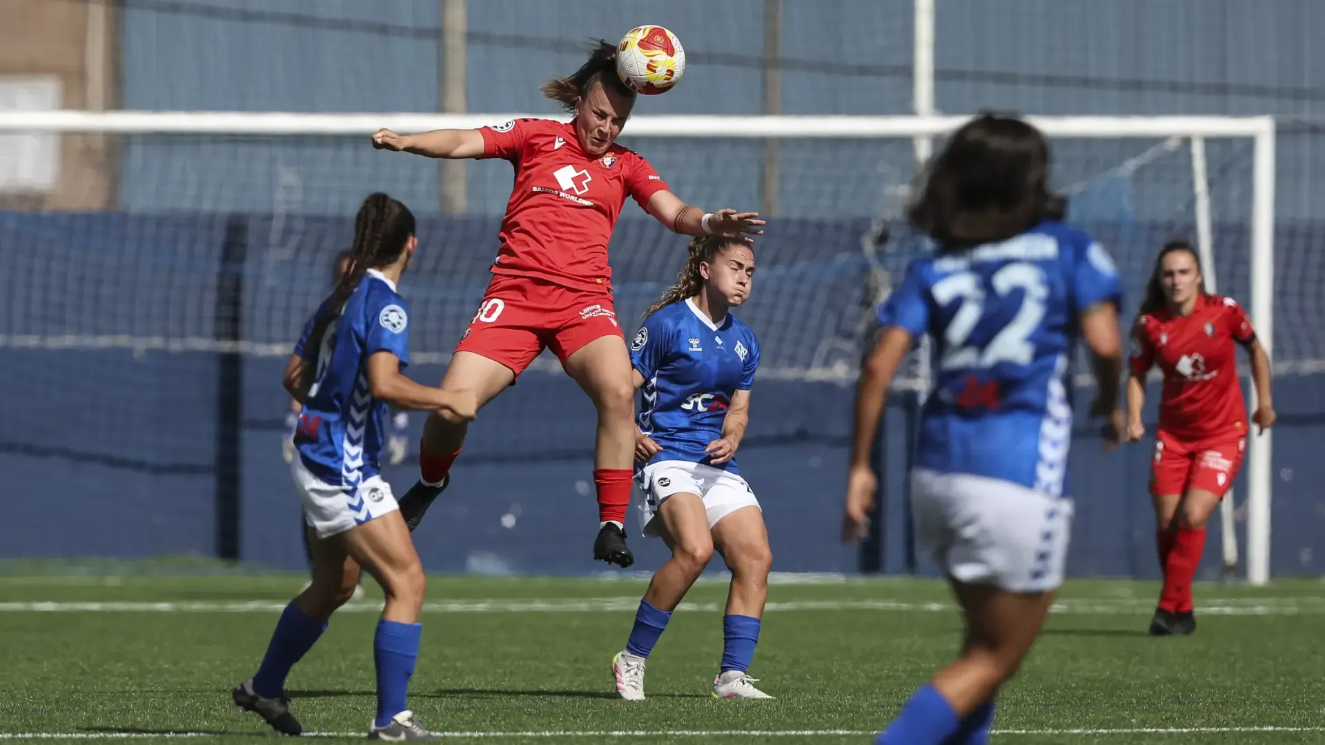 Osasuna Femenino cae por la mínima ante AEM en un intenso duelo