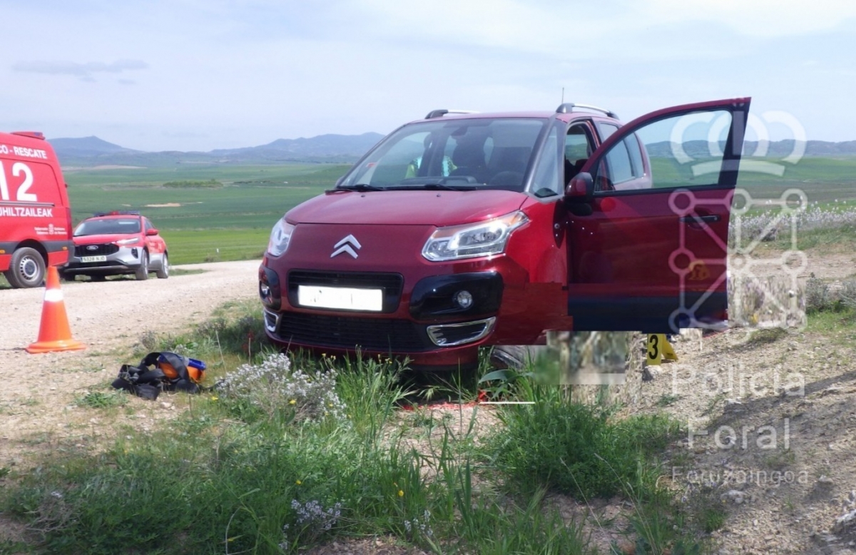 Policía Foral atiende 39 accidentes de tráfico con una víctima mortal en Los Arcos durante el fin de semana