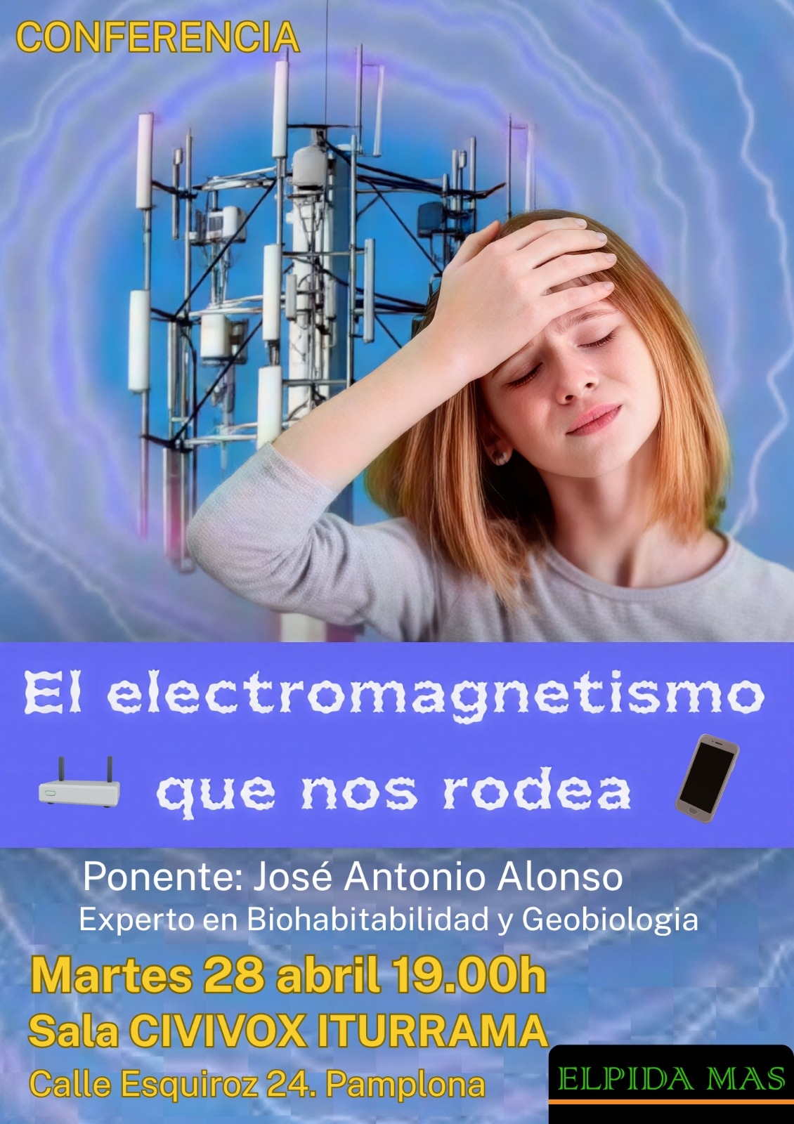 Cómo proteger el cerebro de las radiaciones electromagnéticas de los dispositivos móviles y redes wifi en Iturrama