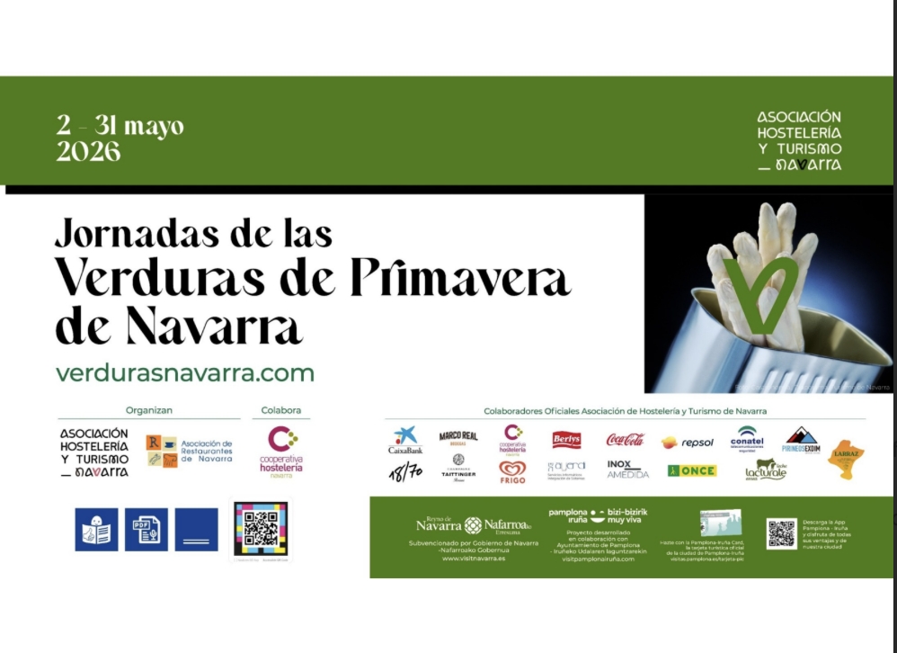 17 restaurantes navarros celebran durante mayo las verduras de temporada