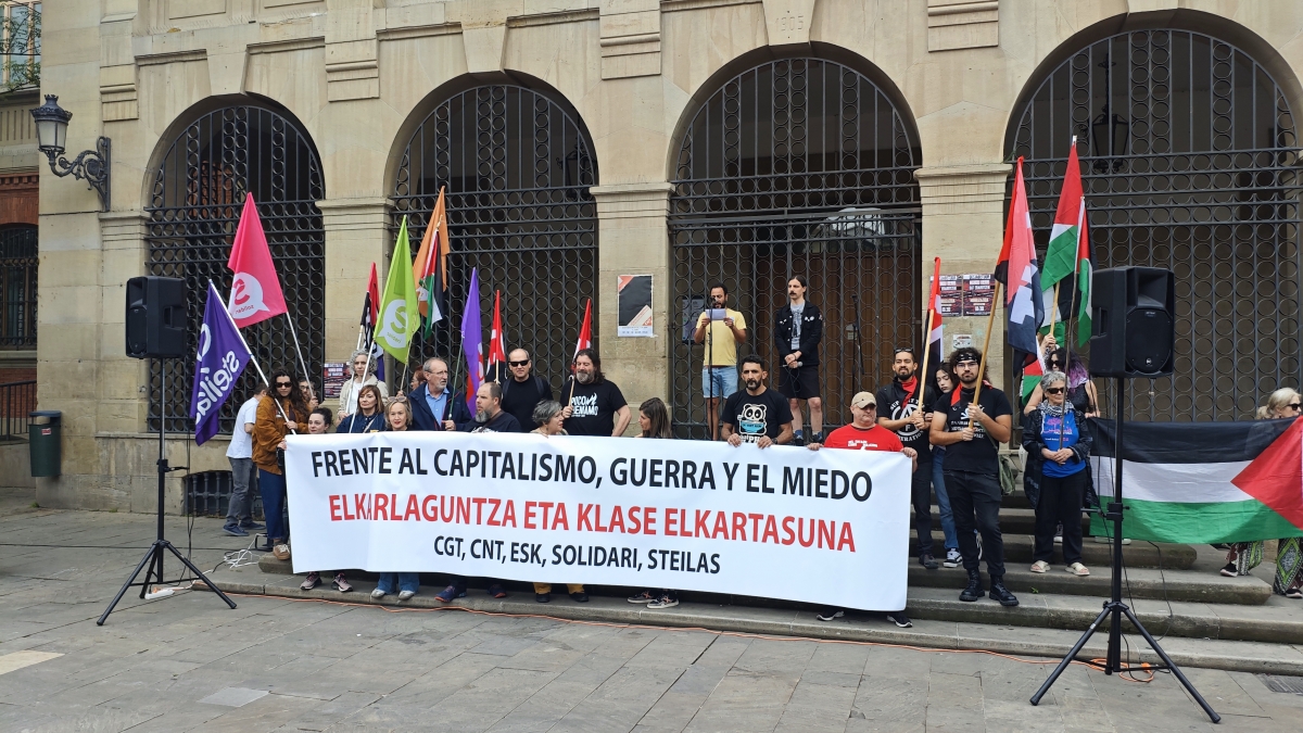 STEILAS, CNT, CGT, Solidari y ESK denuncian este 1 de mayo los cierres de empresas y la siniestralidad laboral