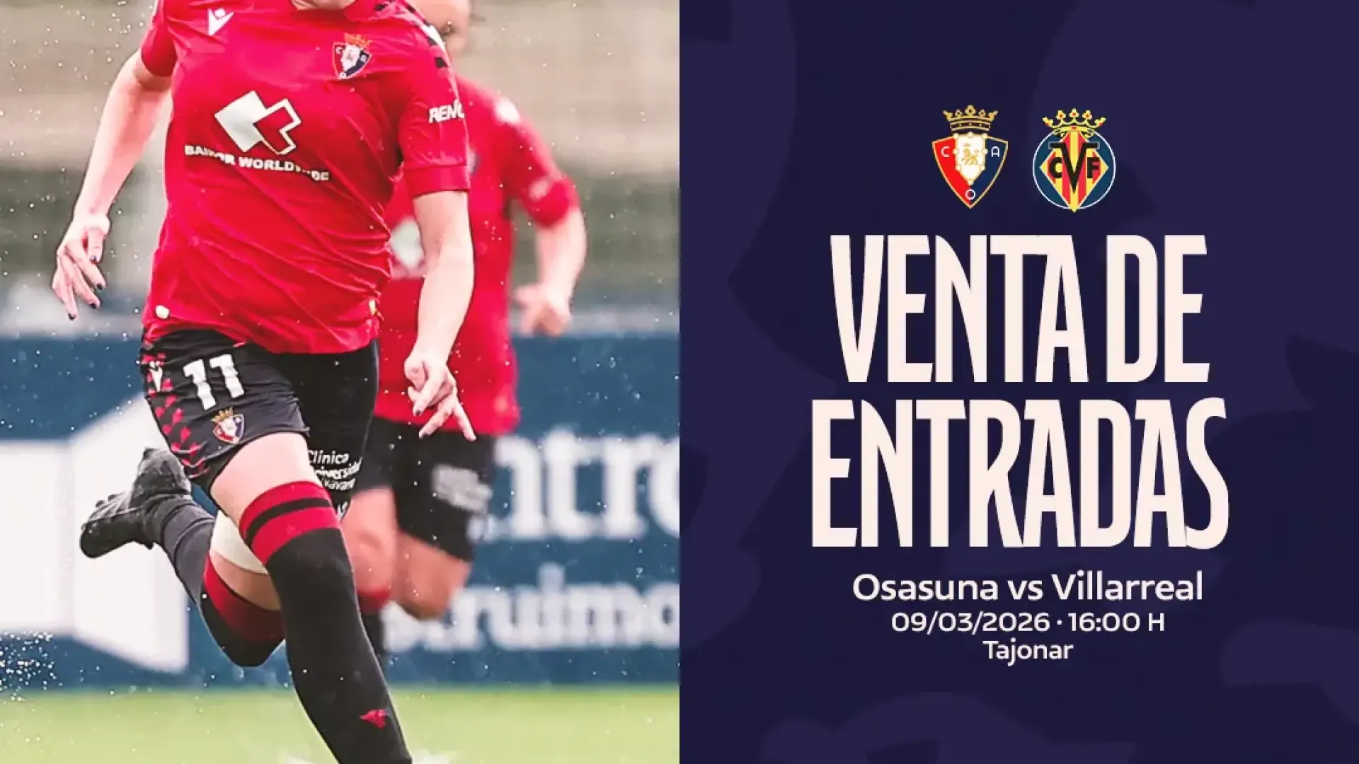 Osasuna ofrece entradas gratuitas para socios de cara al play-off de ascenso a Liga F