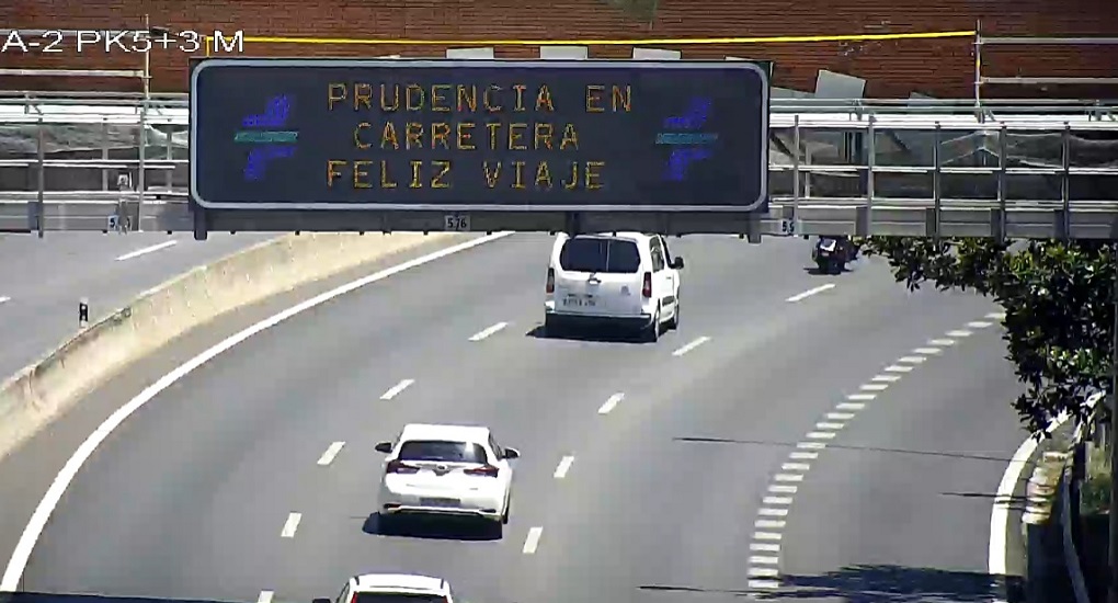 Un total de 77 personas pierden la vida en las carreteras españolas durante el mes de abril