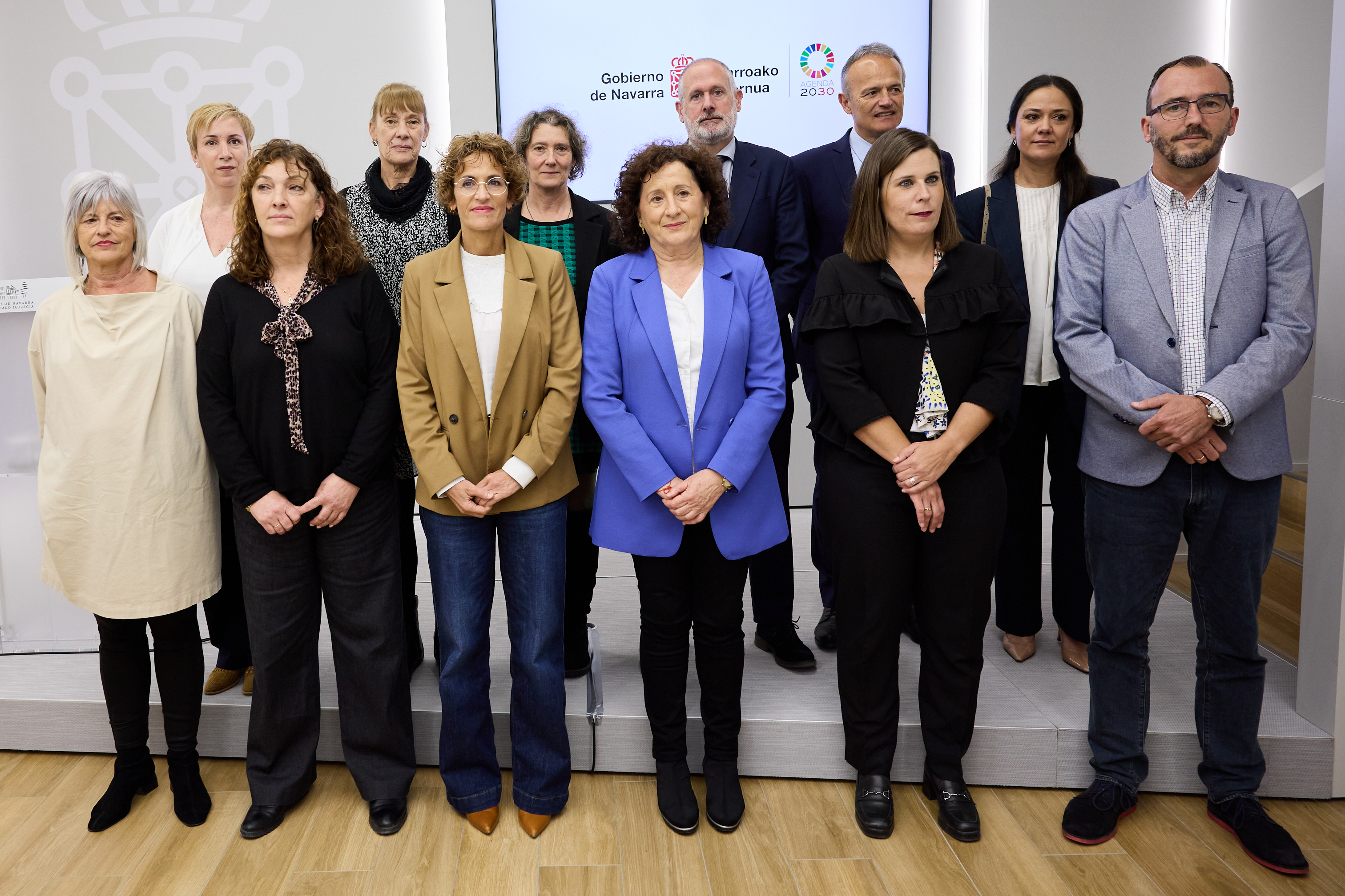 Chivite recibe a firmantes del primer convenio colectivo de residencias y centros de día, que subirá un 22% en salarios