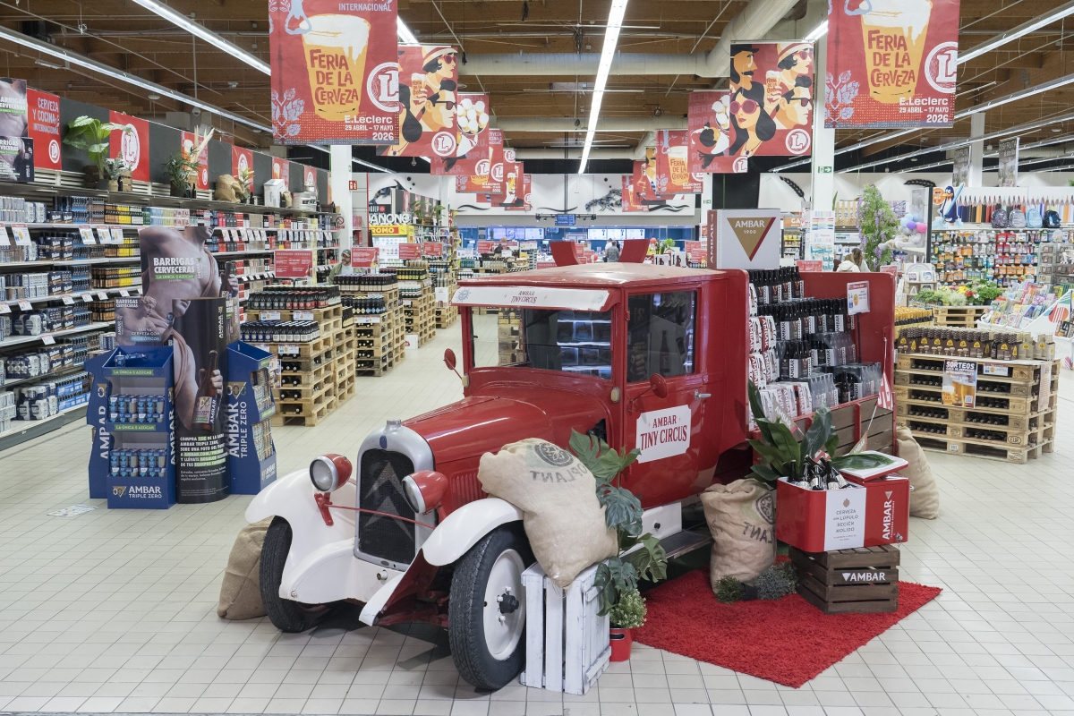 E.Leclerc Pamplona celebra su Gran Feria de la Cerveza con más de 300 referencias y catas guiadas