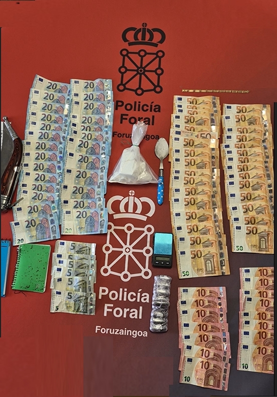 Detenidos una madre y su hijo en Alsasua por tráfico de drogas tras numerosas quejas vecinales