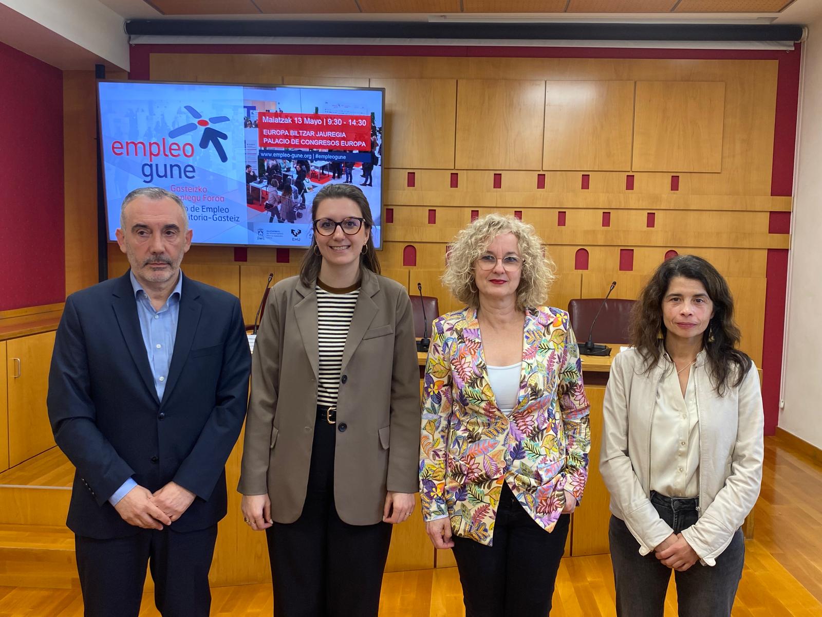 Vitoria-Gasteiz reúne más de 750 ofertas de trabajo en la nueva edición de Empleo Gune