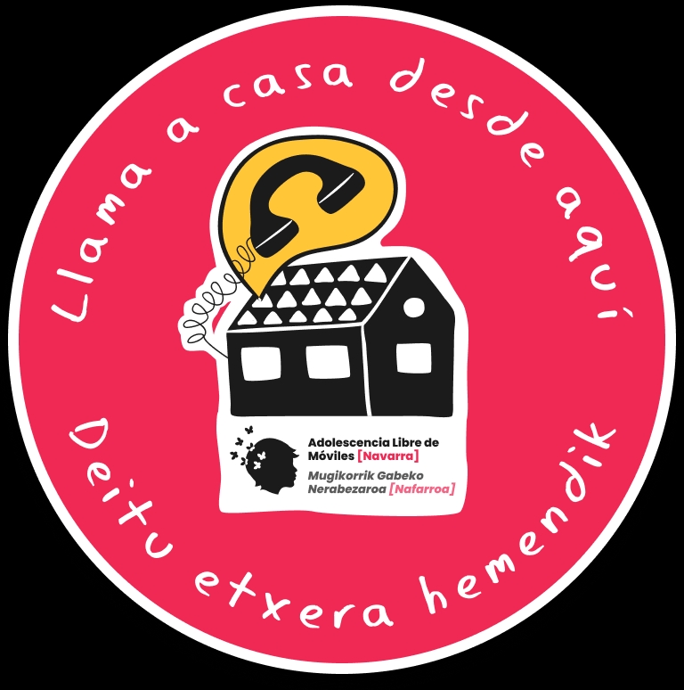 33 establecimientos de la Txantrea se unen a la campaña para que los niños no lleven móviles a edades tempranas