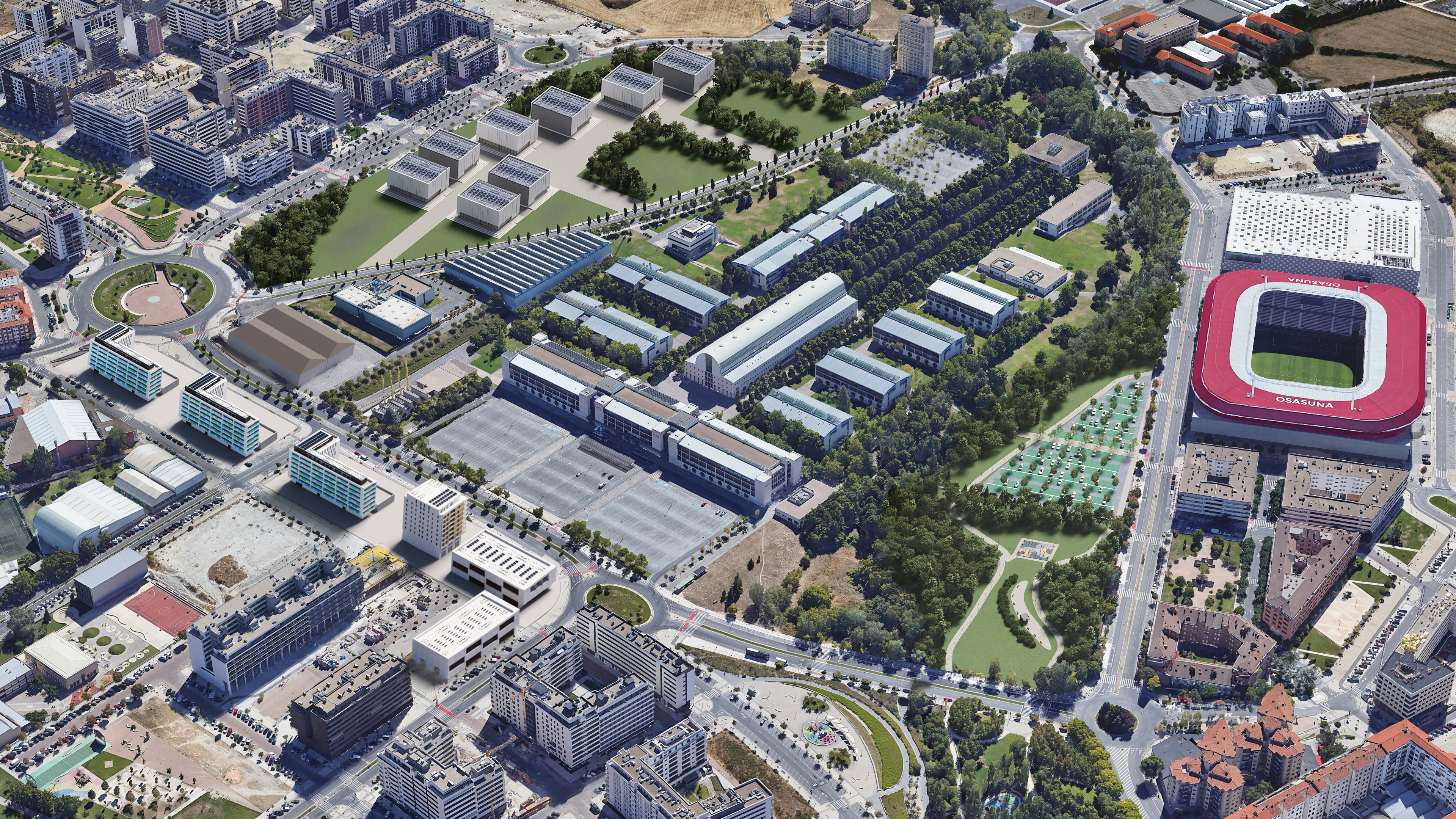 El Gobierno Foral desbloquea la remodelación del campus de la UPNA en Pamplona y avanza en los de Tudela y Caparroso