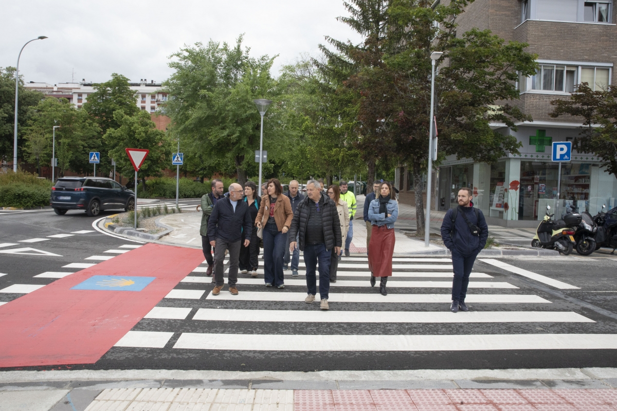 Mejoras en la caminabilidad de Iturrama con actuaciones en cuatro calles del barrio