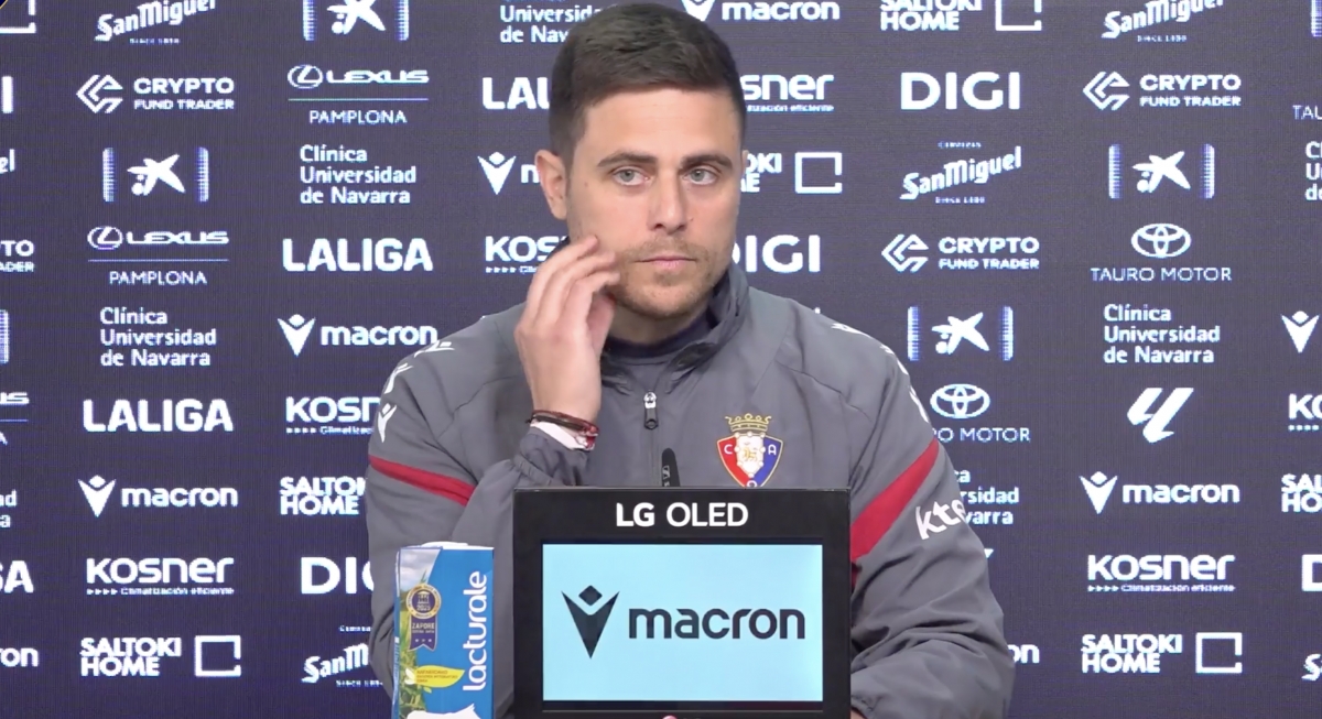 Alessio Lisci apela a la épica de El Sadar: 