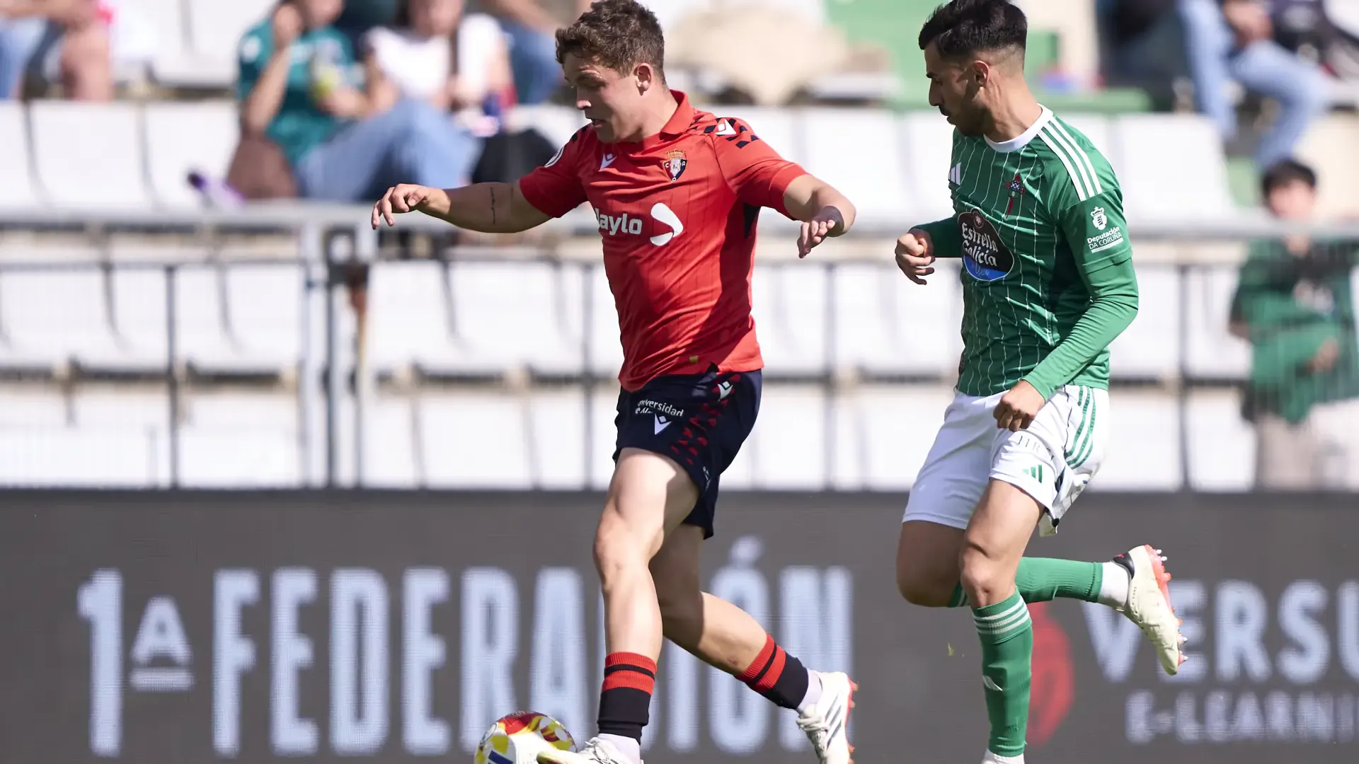 Osasuna Promesas empata sin goles ante Racing Club Ferrol y desciende a Segunda Federación