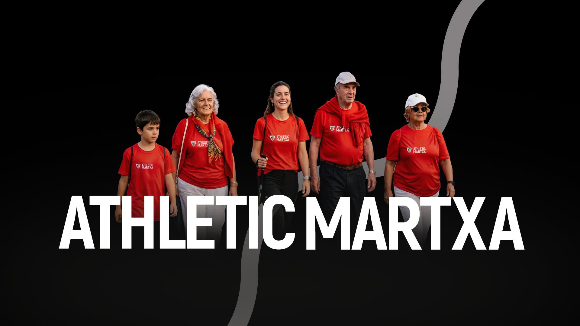 El Athletic Club organiza una nueva edición de la Athletic Martxa entre Lezama y San Mamés