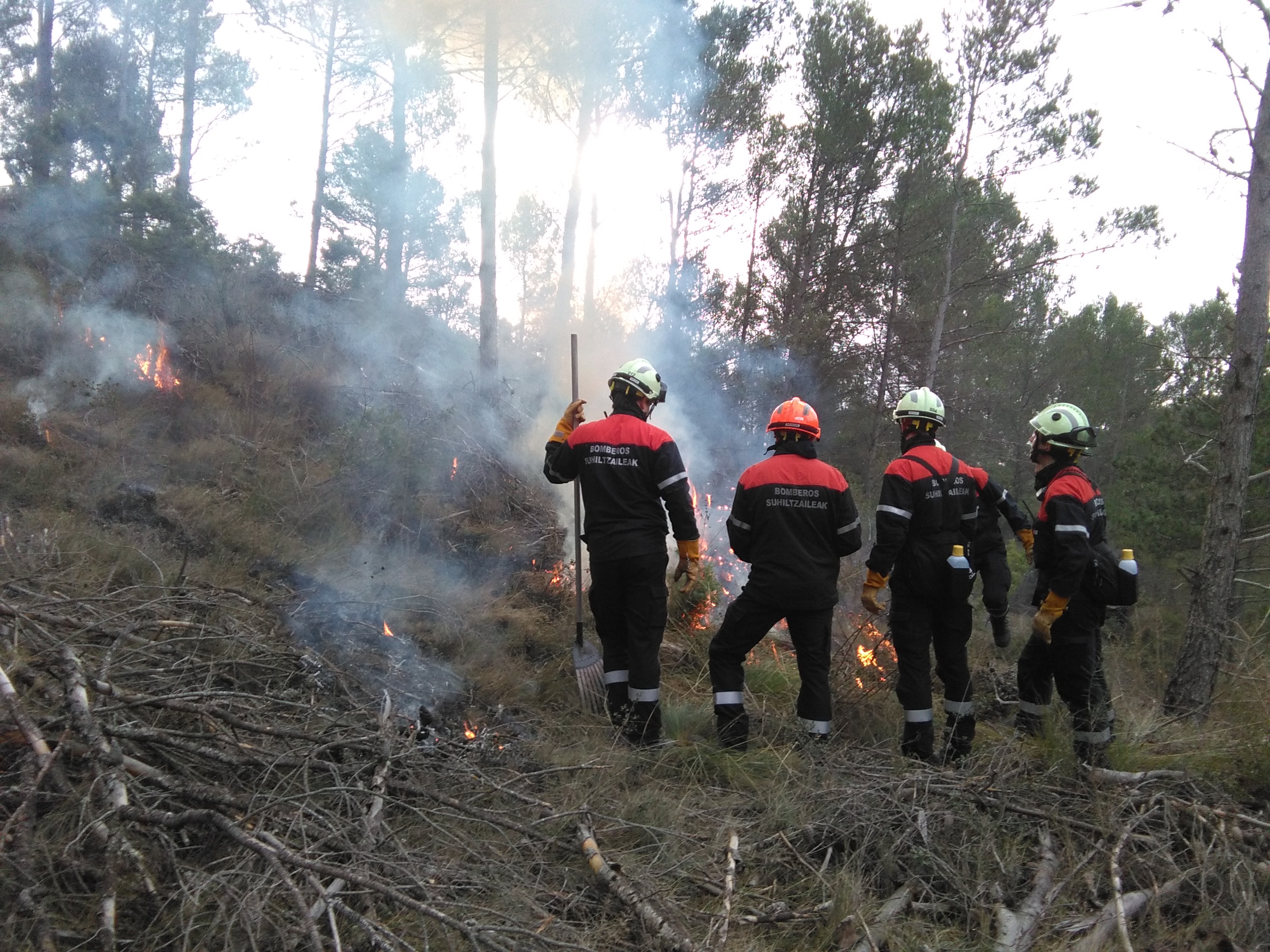 715 aspirantes admitidos en la OPE de bomberos en Navarra
