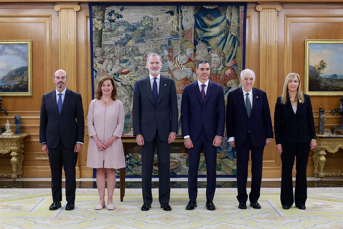 El rey Felipe VI sanciona la reforma de la Constitución que otorga a Formentera un senador propio en las Cortes
