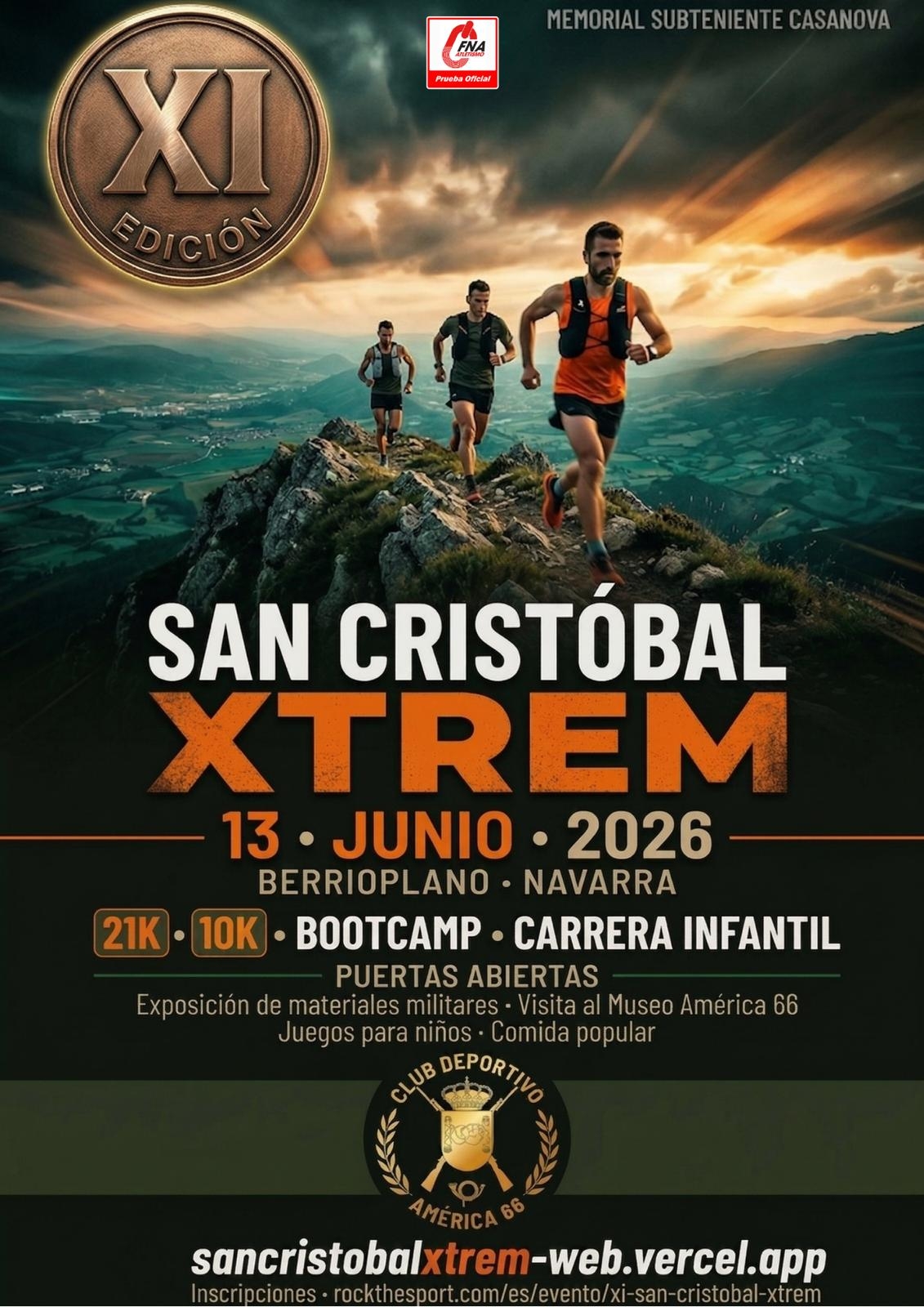 Vuelve la San Cristóbal Xtrem: once ediciones desafiando el monte Ezkaba