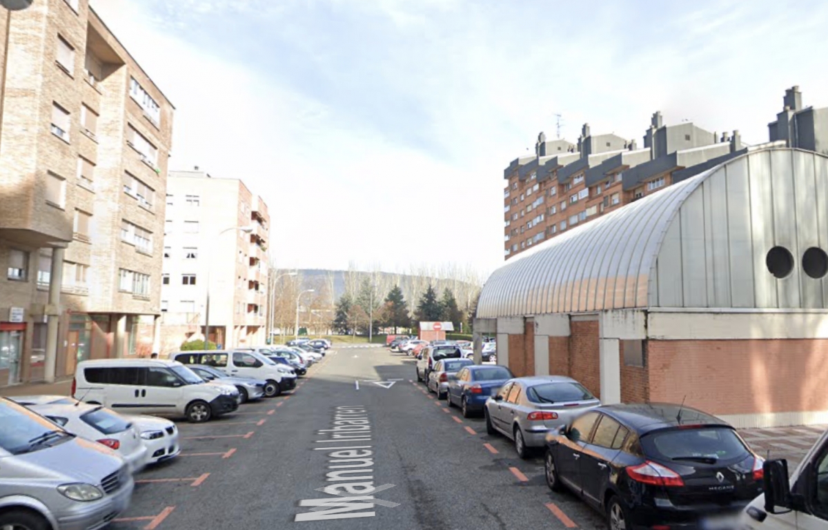 Mendebaldea gana espacio peatonal: más aceras y un nuevo paso en el parking de Manuel Iribarren