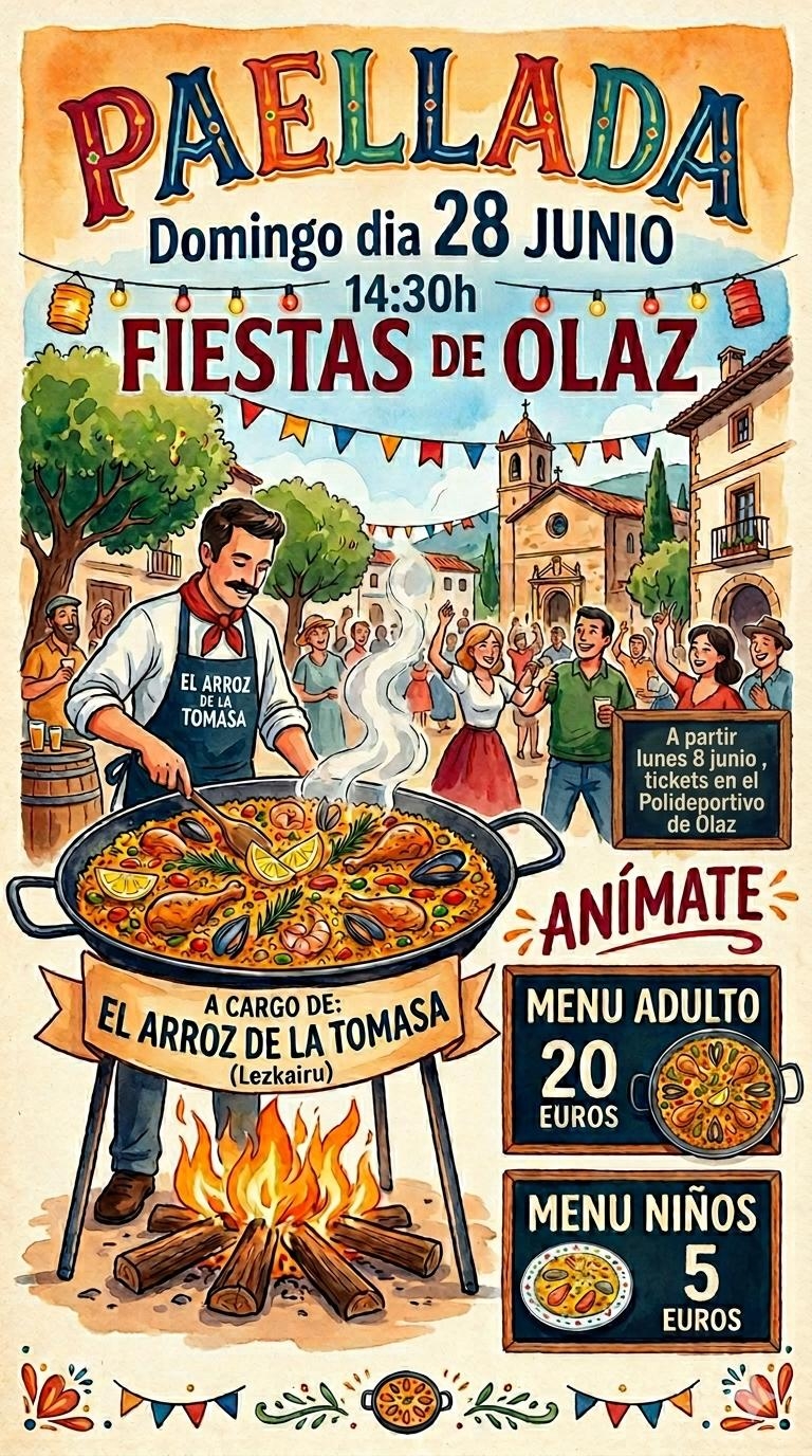 Olaz presenta su programa oficial para las Fiestas de San Pedro 2026: fechas y actividades