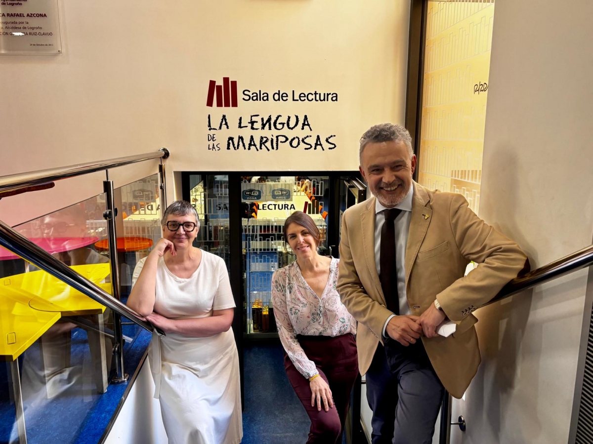Las principales salas de la Biblioteca Municipal de Logroño reciben el nombre de películas de Rafael Azcona