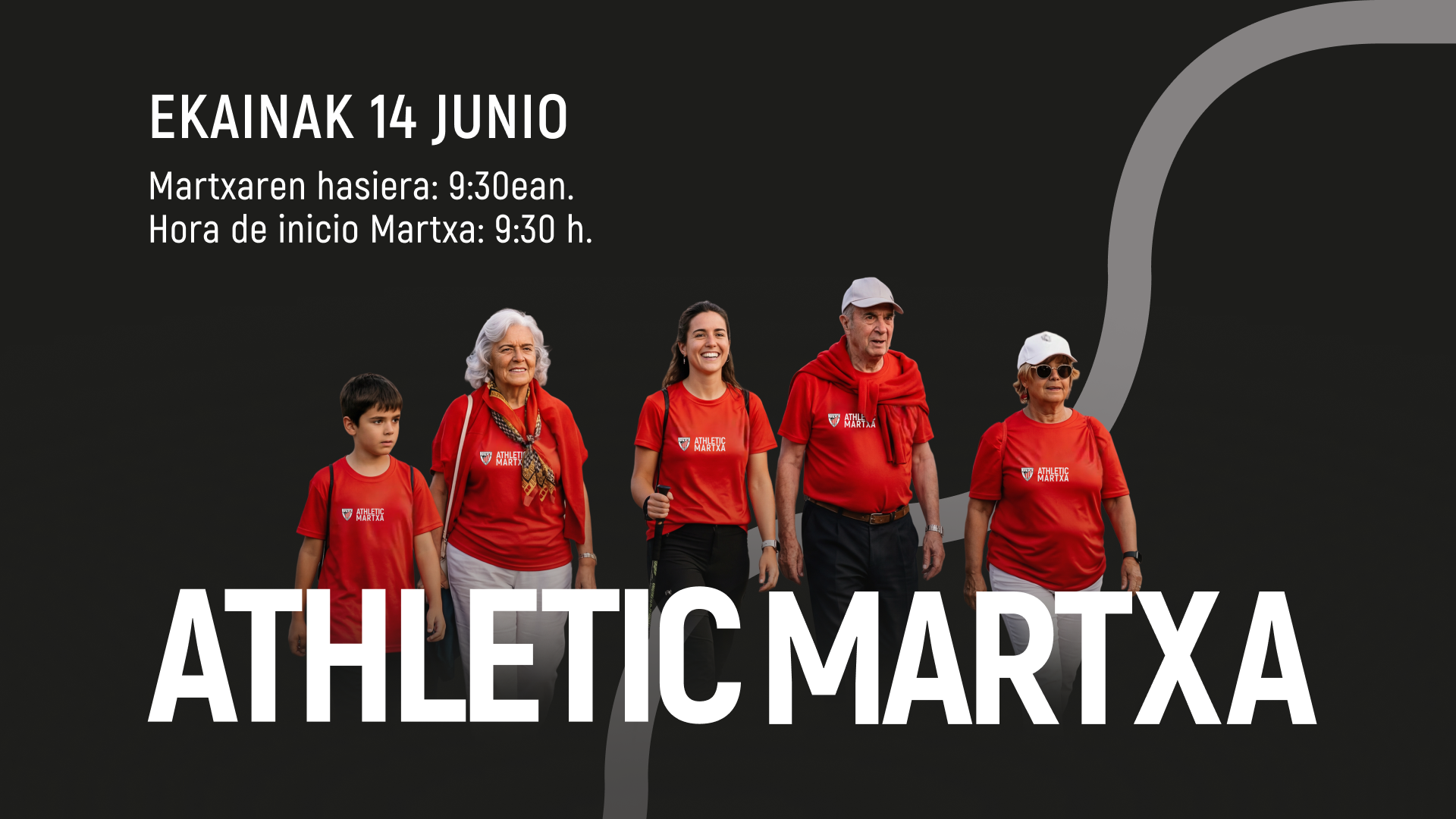 La Athletic Martxa abre inscripciones para recorrer a pie el trayecto desde Lezama hasta San Mamés
