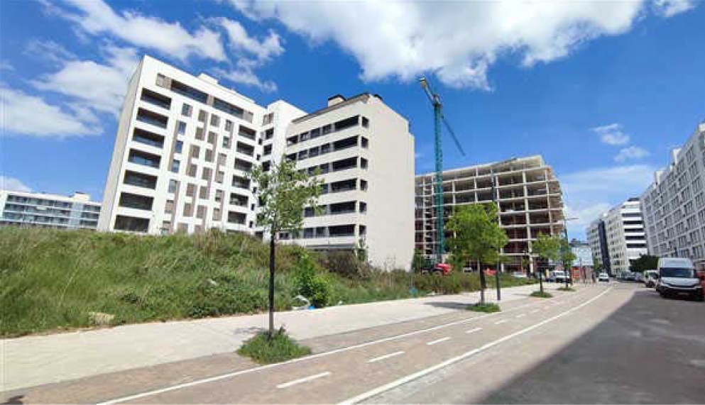 Pamplona saca a subasta cuatro solares en Arrosadía por 6,2 millones para construir unas 70 viviendas