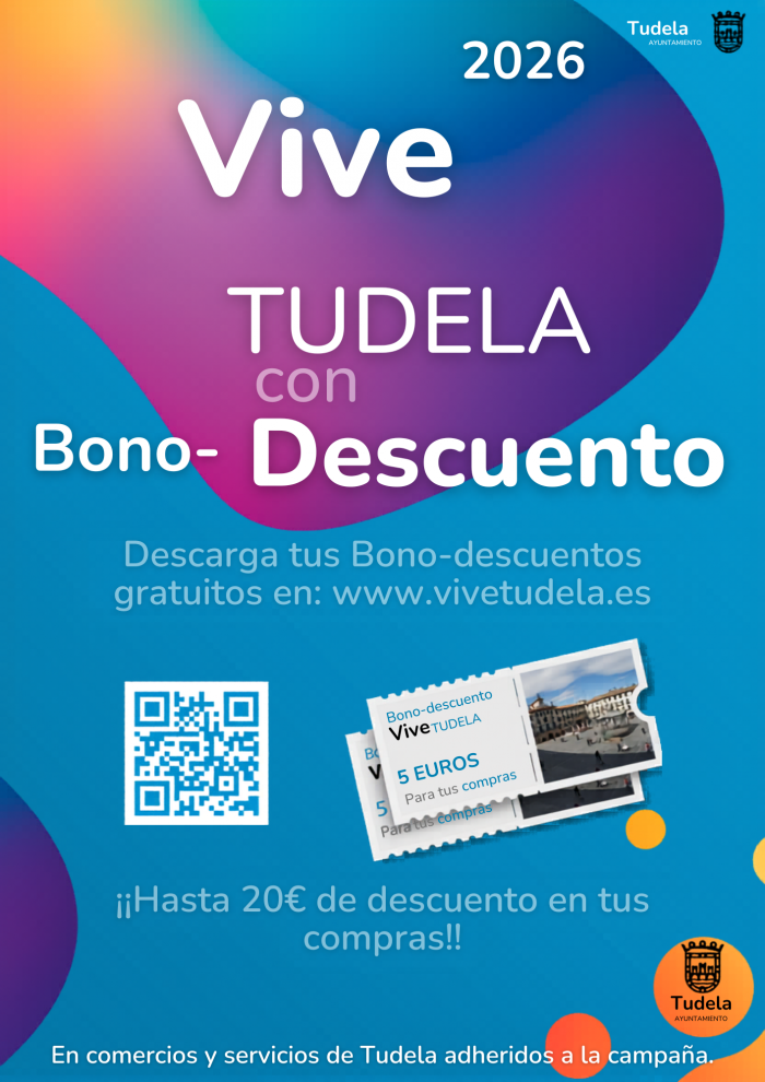 Tudela abre el plazo de inscripción para comercios en la campaña de promoción del consumo local con bonos descuento