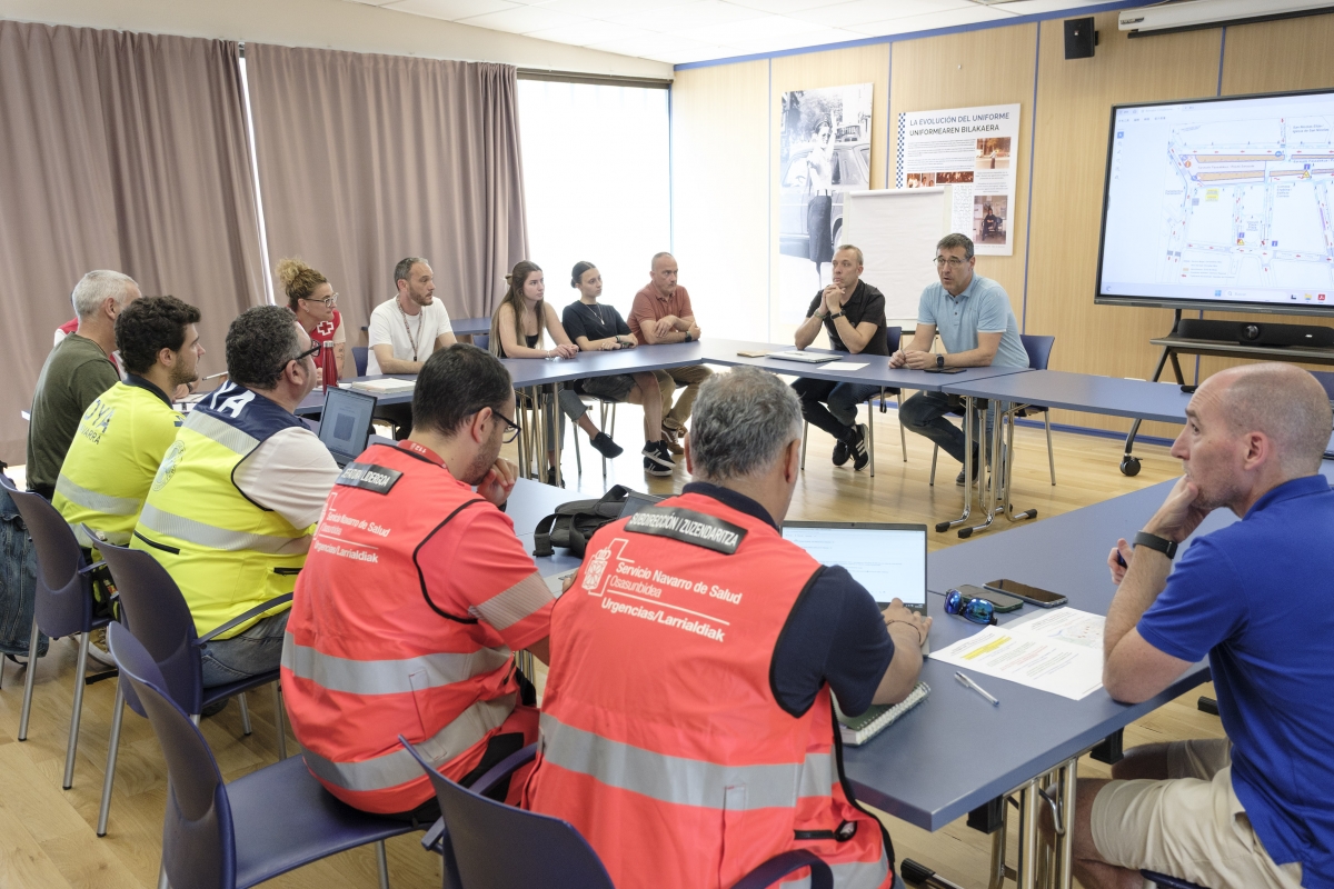 Pamplona repite dispositivo sanitario en Sanfermines con puestos en Sarasate, Recoletas y Vázquez de Mella