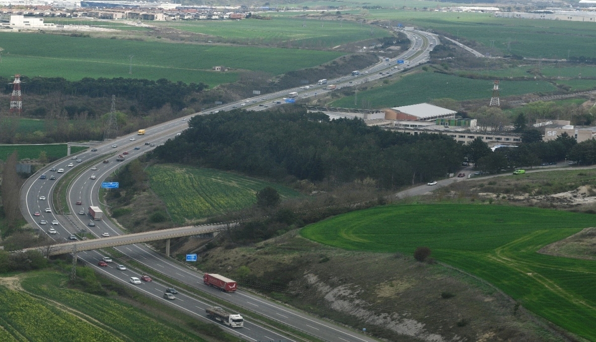 La A-15 cierra al tráfico un tramo en ambos sentidos este fin de semana por las obras del túnel de Belabieta