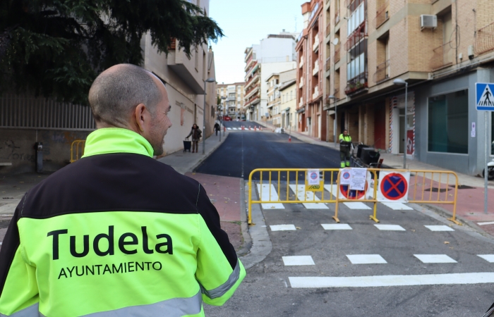 Tudela adjudica el contrato de señalización viaria y pintura horizontal por más de 93.400 euros