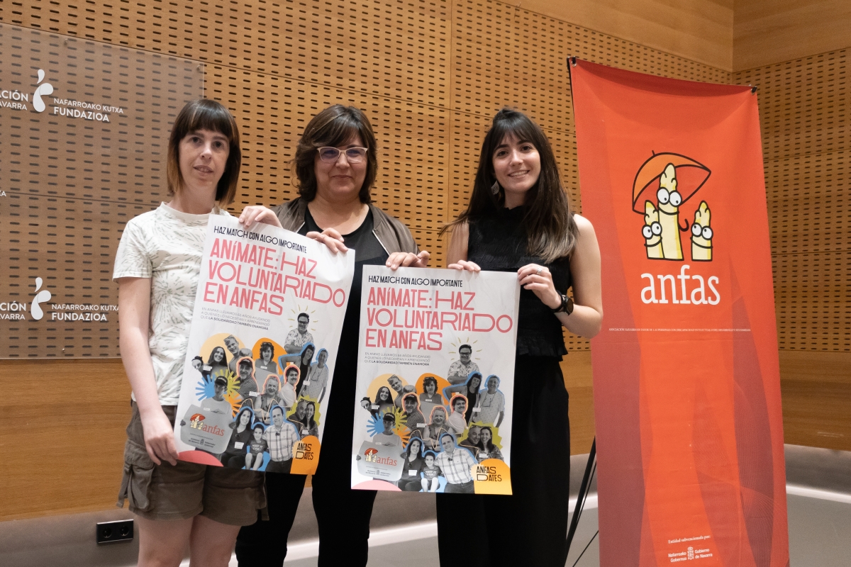 ANFAS busca 450 voluntarios para el verano con una campaña que reivindica los vínculos que nacen en el voluntariado