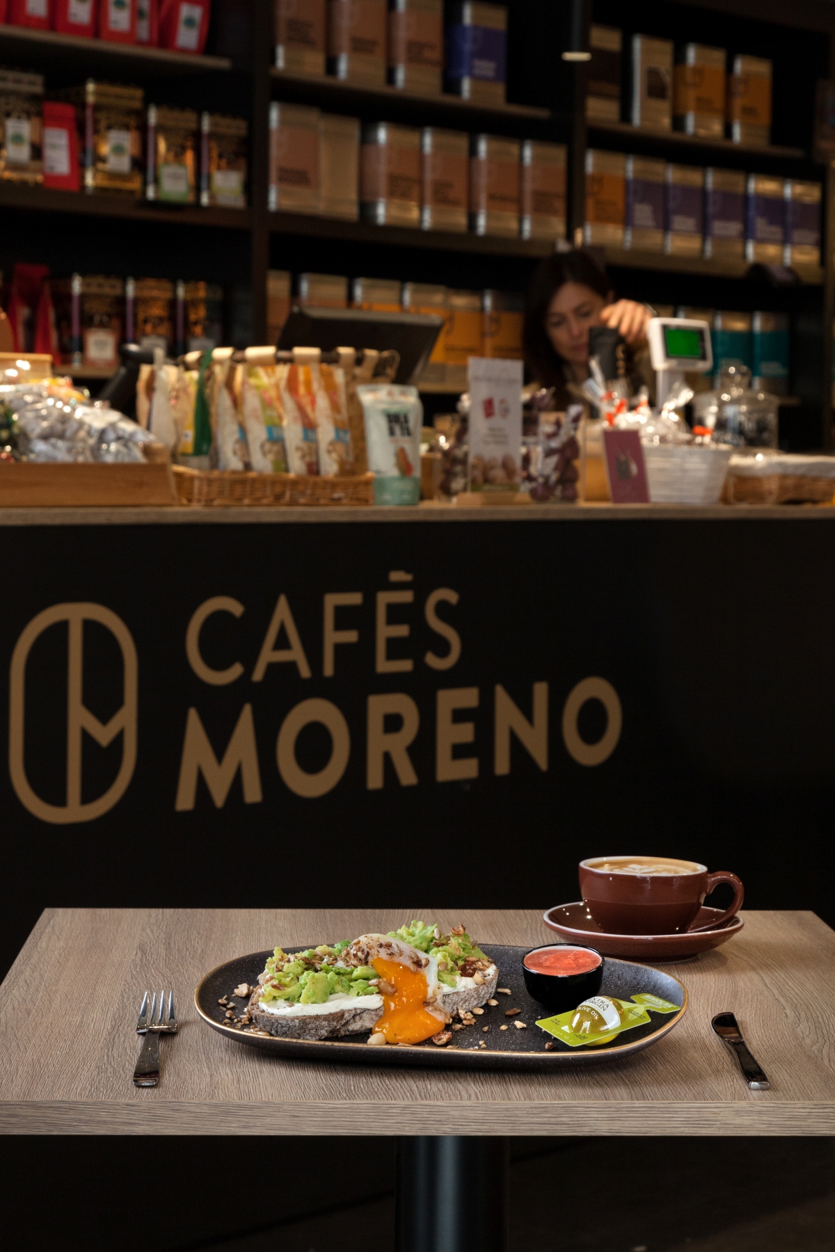 Cafés Moreno da el salto a la hostelería con su primera cafetería en el Ensanche de Pamplona 