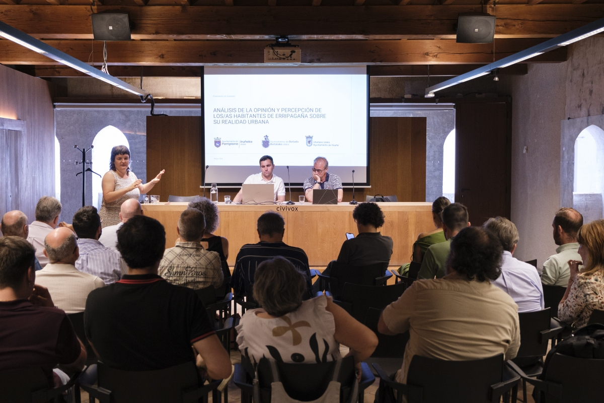Es oficial: la mayoría de la población de Erripagaña prefiere la unificación del barrio y que pertenezca a Pamplona 