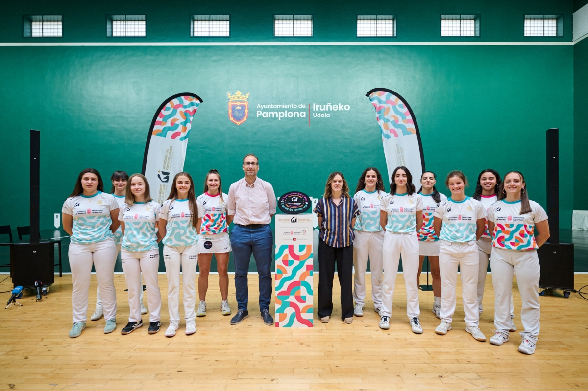 El Labrit coronará este sábado a las campeonas del VI Torneo Comunidad Foral de Navarra de pelota femenina