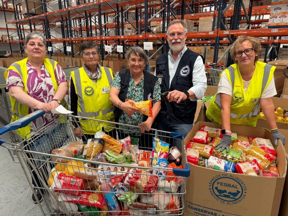 El Banco de Alimentos de Navarra prevé repetir el éxito de su campaña de primavera pese a la falta de voluntariado