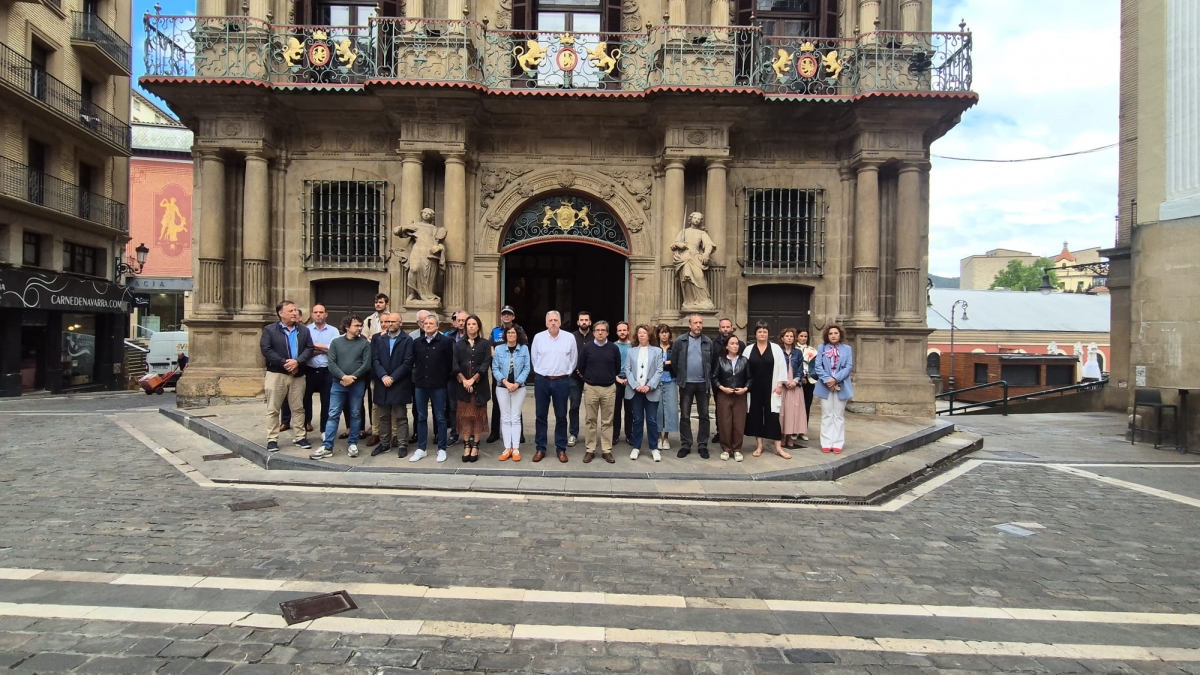 Los grupos del Ayuntamiento de Pamplona rechazan la agresión sexual de Aranzadi y convocan una concentración en silencio el lunes