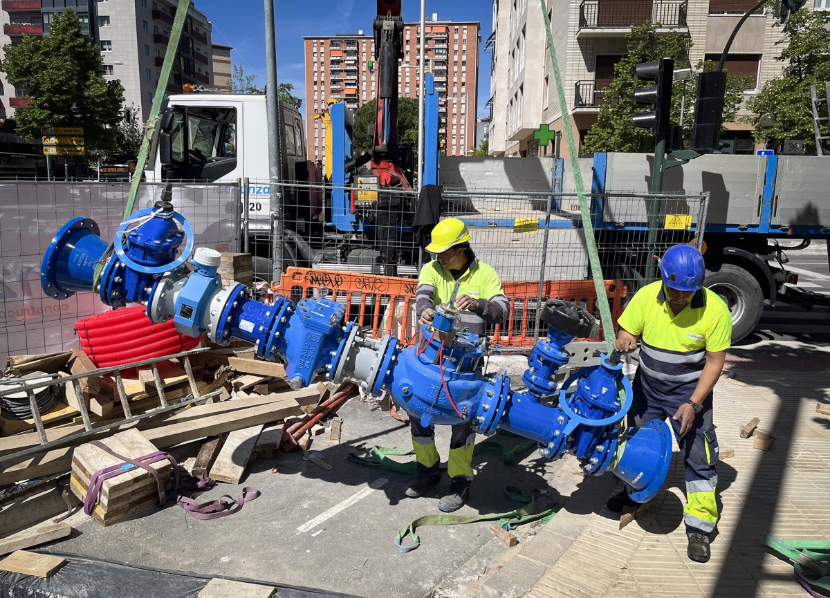 Mancomunidad instala treinta válvulas para reducir la presión en la red de abastecimiento y minimizar el riesgo de fugas